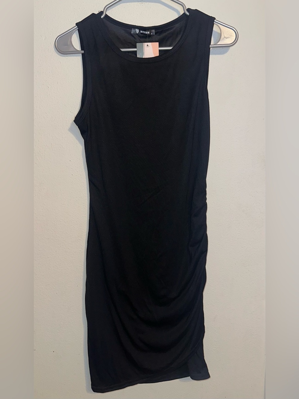 BTFBM Black Sleeveless Bodycon Dress